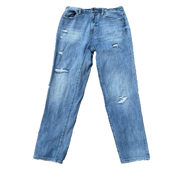 Pistola Jeans Presley High Rise Vintage‎ 90' Distressed Straight Leg 28x29 - Picture 1 of 11